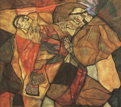 Egon Schiele Agony (mk12) France oil painting art